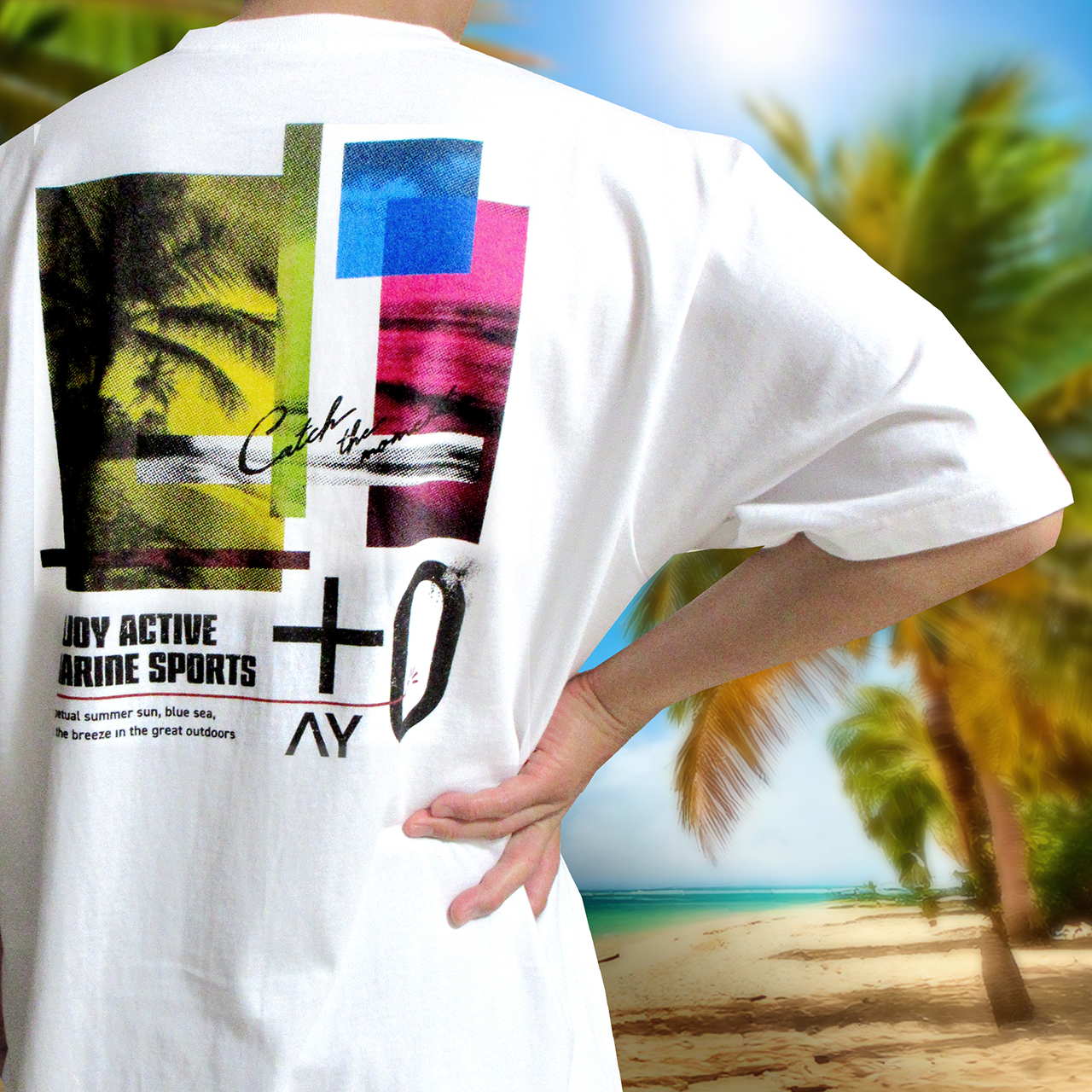 MARINE GRAPHICAL PRINT SHIRT