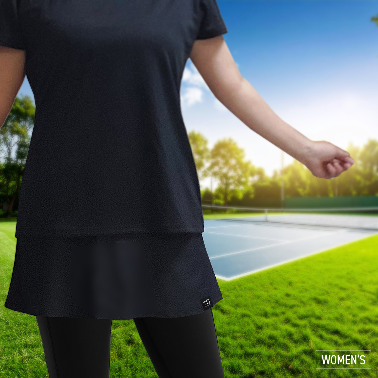 TOVER SKORT STRETCH MESH